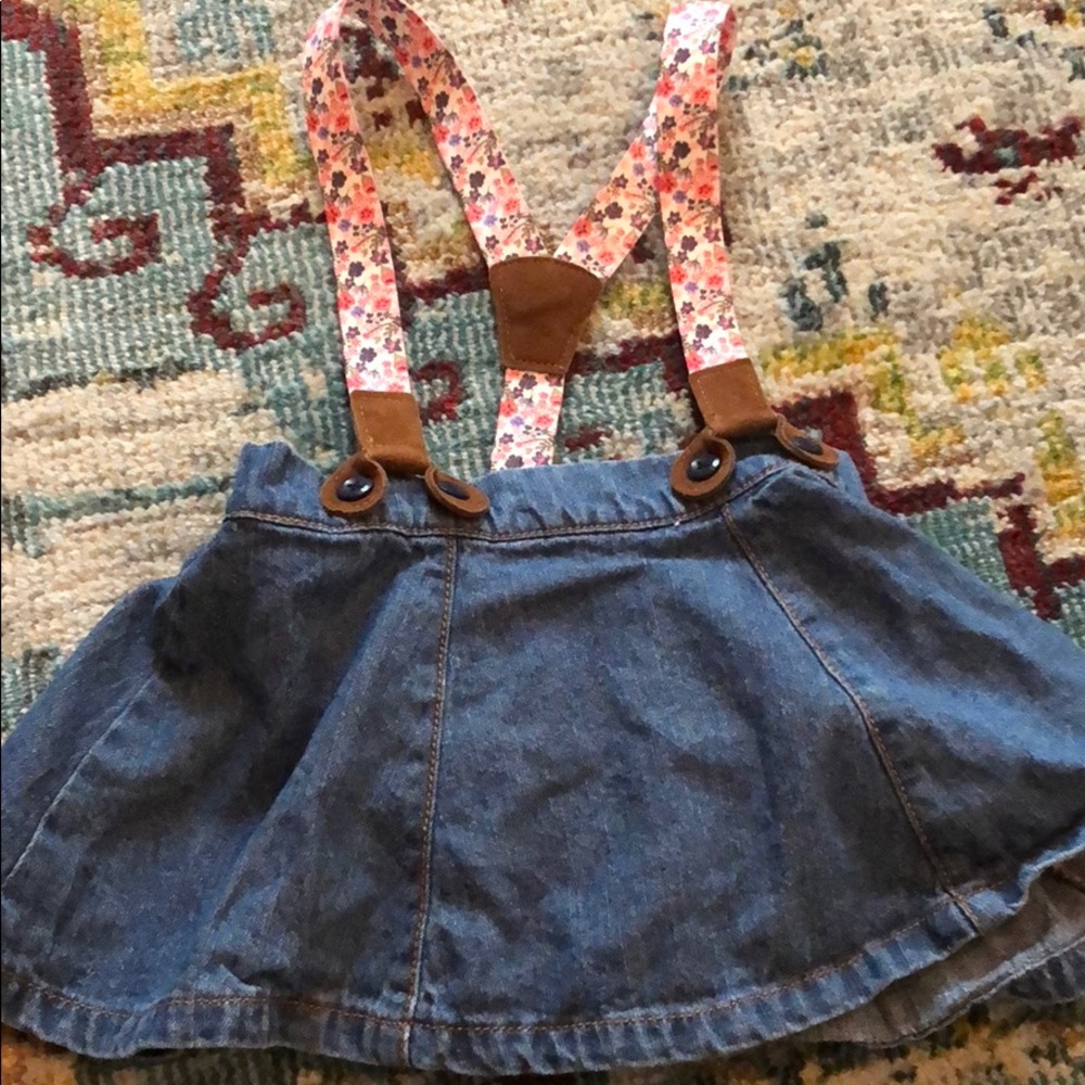 Osh Kosh overall dress 0-3 months